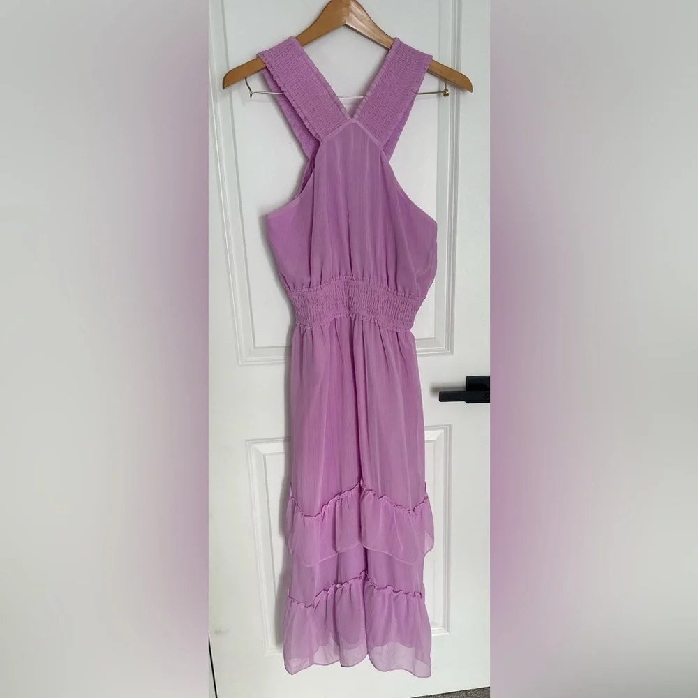 BETSEY JOHNSON Shadow Stripe Midi Dress. Size XL 🌸🪻 - Picture 2 of 11